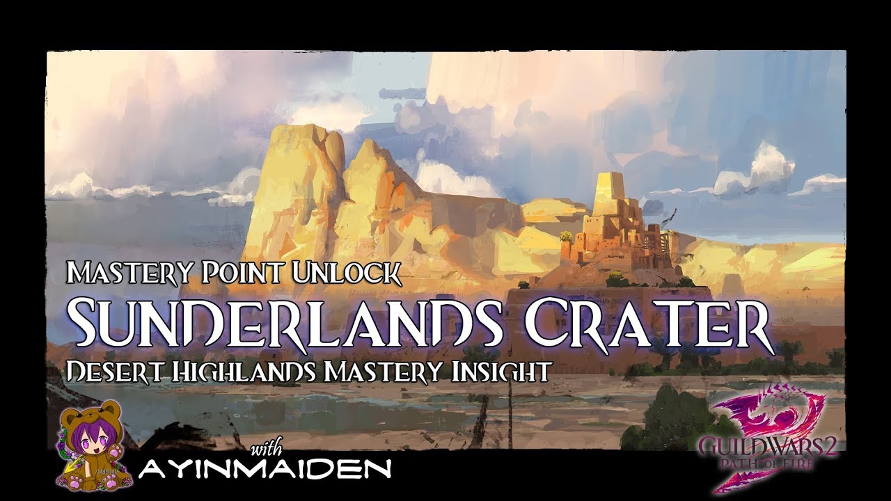GW2 Desert Highlands Insight: Sunderlands Crater