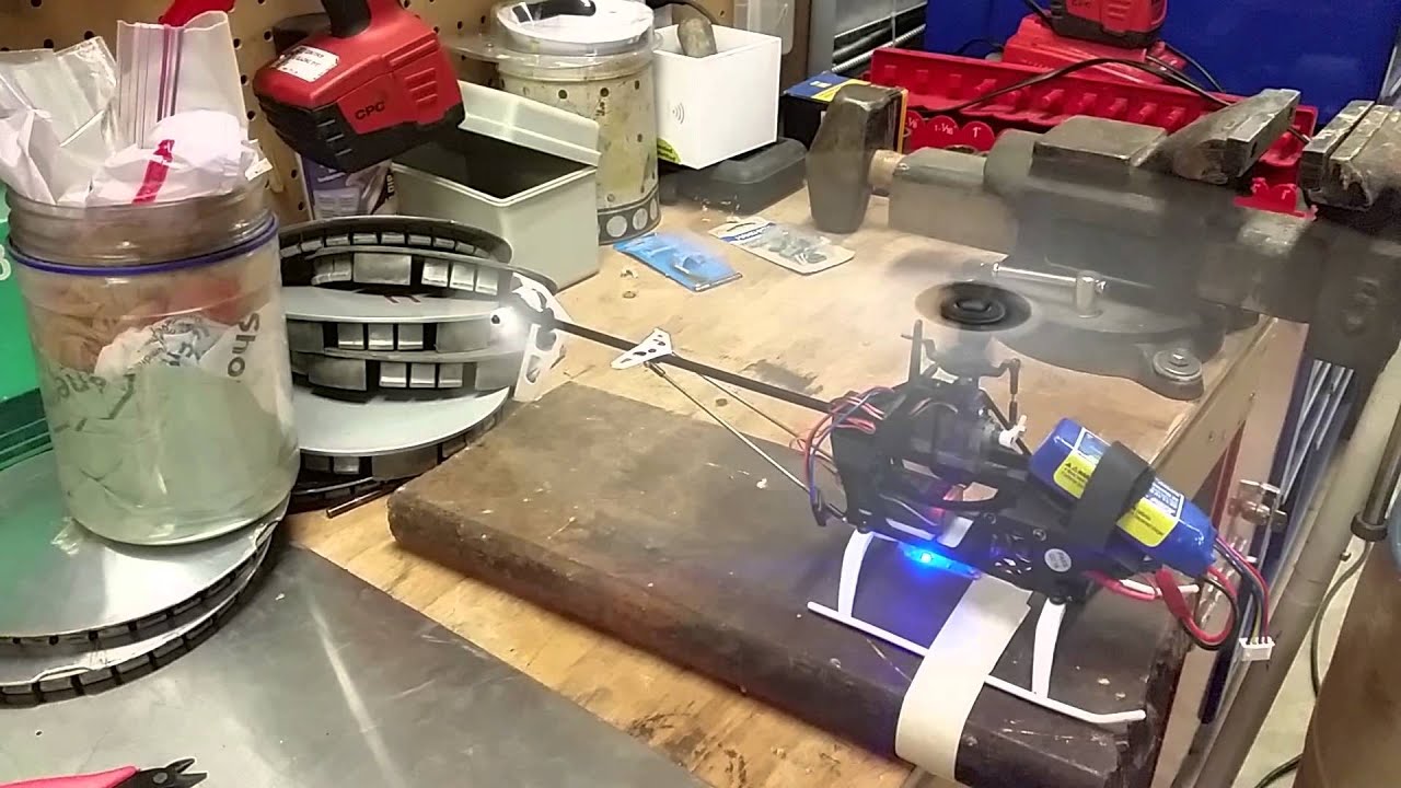 Blade 200 SRX rear rotor tail problems