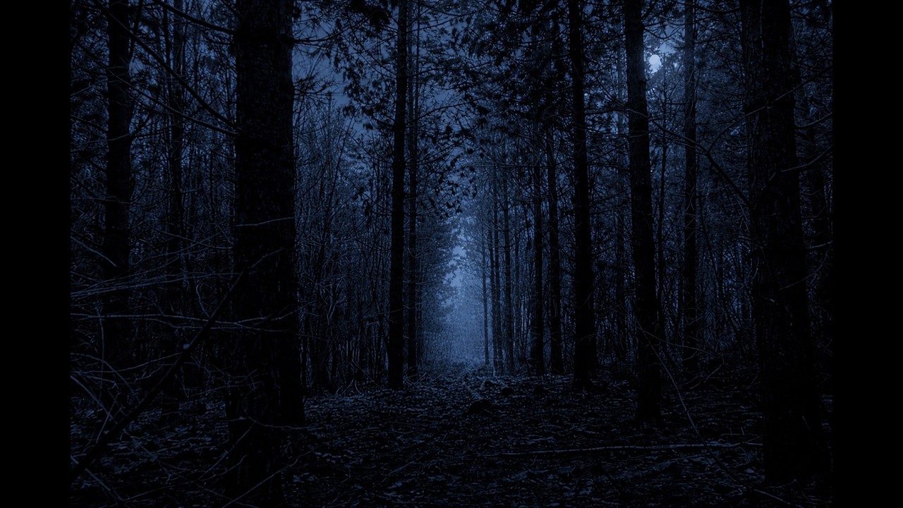 Silent winter forest - 1Hour frozen Dark ambient