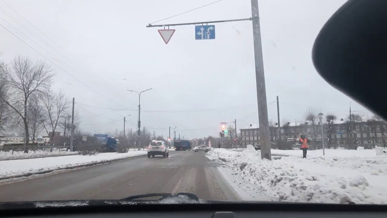 УРОК ВОЖДЕНИЯ.ул.Ленина-Чкалова-Бардина