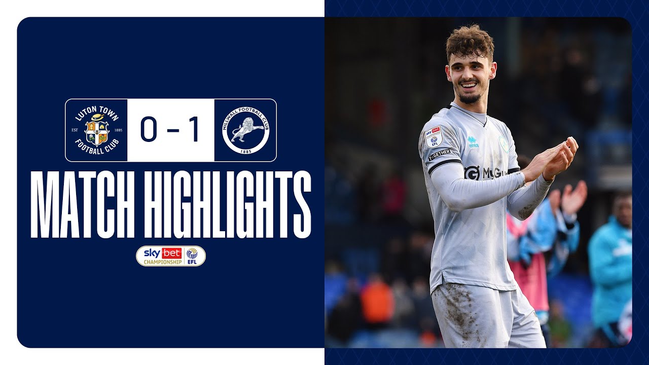 🪄 Mihailo MAGIC | Luton Town 0-1 Millwall | Match Highlights