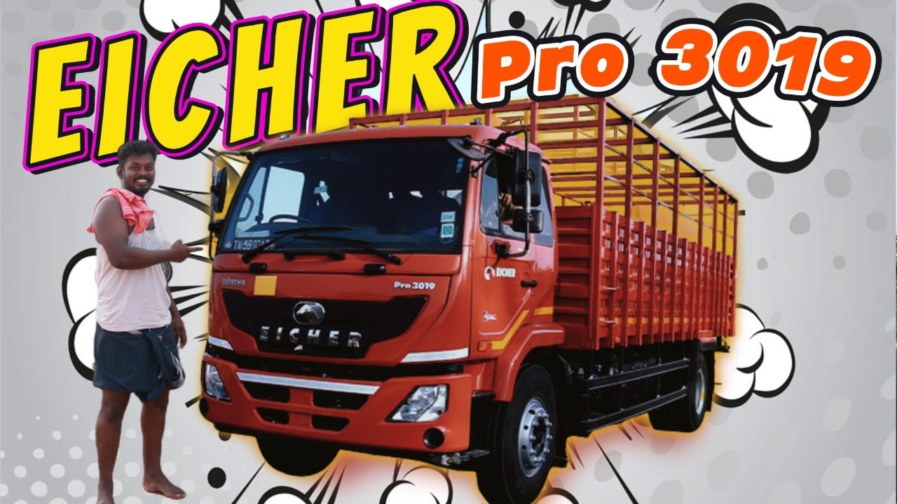 Выдержит ли он 18500😱 килограммов🔥?? Обзор Eicher pro 3019 на тамильском языке || #грузовик #мото...