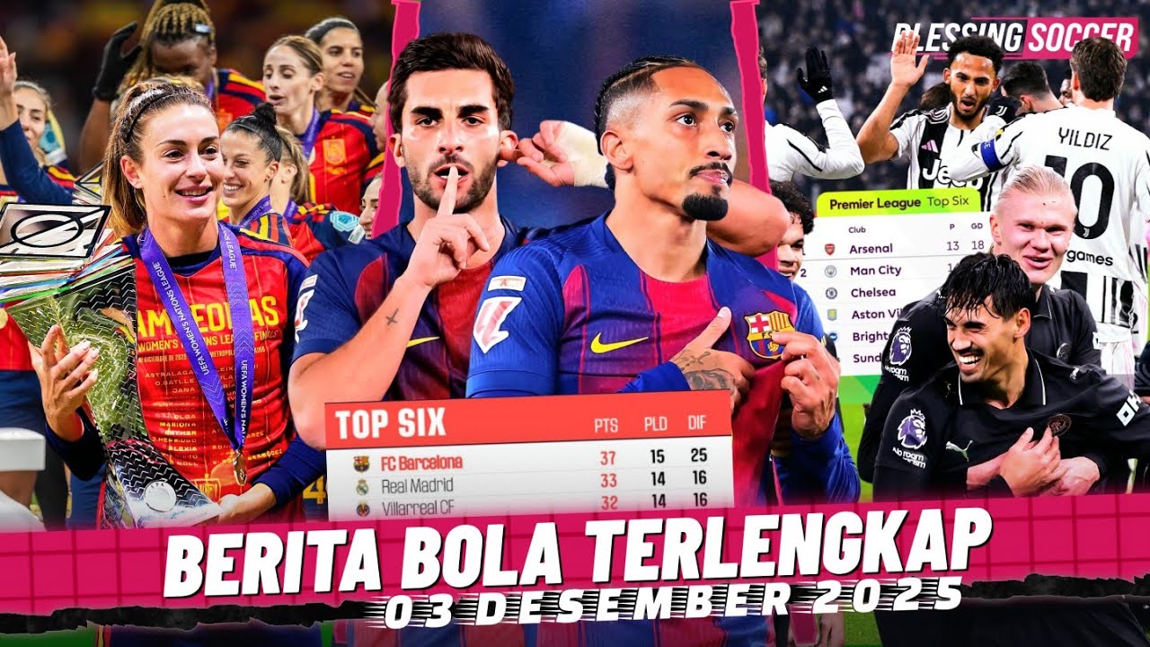 Barca AKHIRI Tren Positif Atletico 👊 Haaland PECAH Rekor 100 Gol Tercepat 😱 Spanyol Juara UNL Women