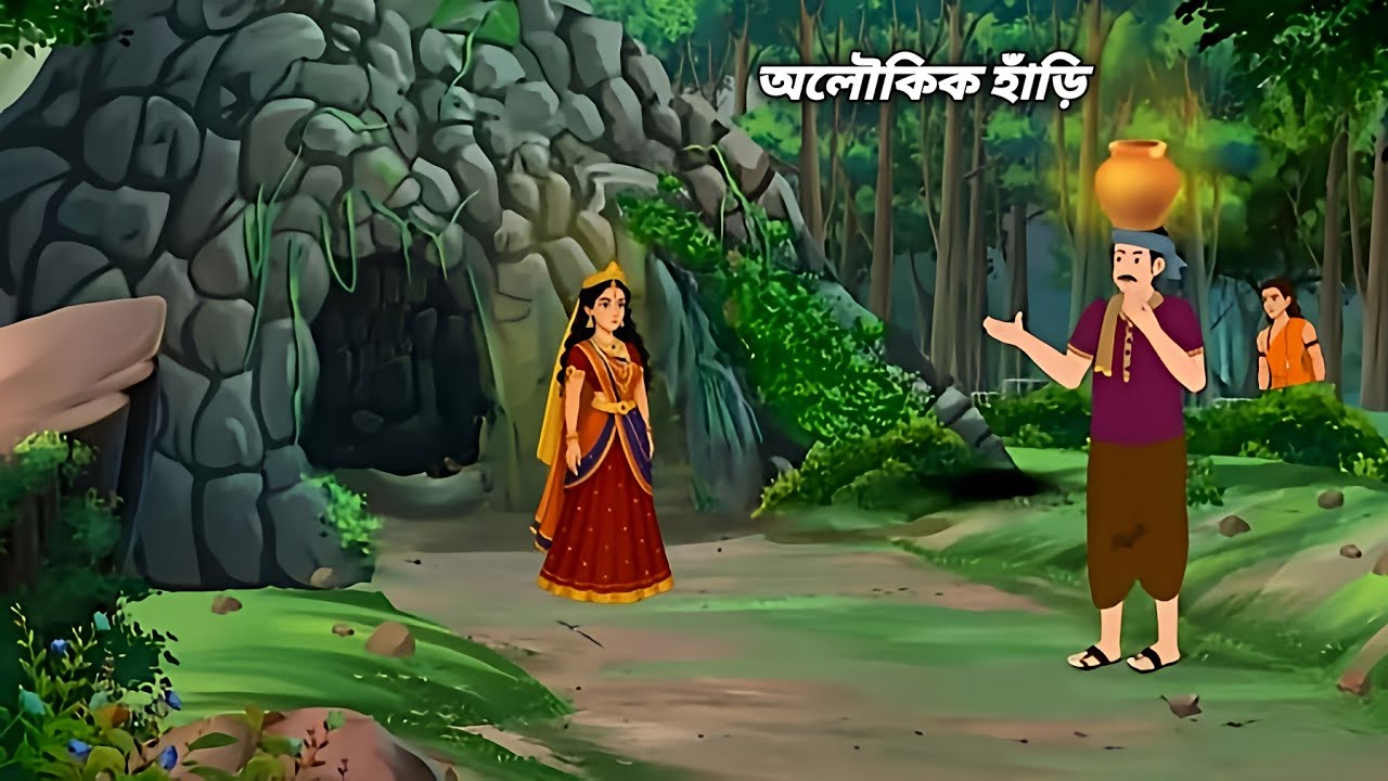 অলৌকিক  হাঁড়ি। Moral Story। Bangali fairy tales cartoon। Bangla Cartoon। 