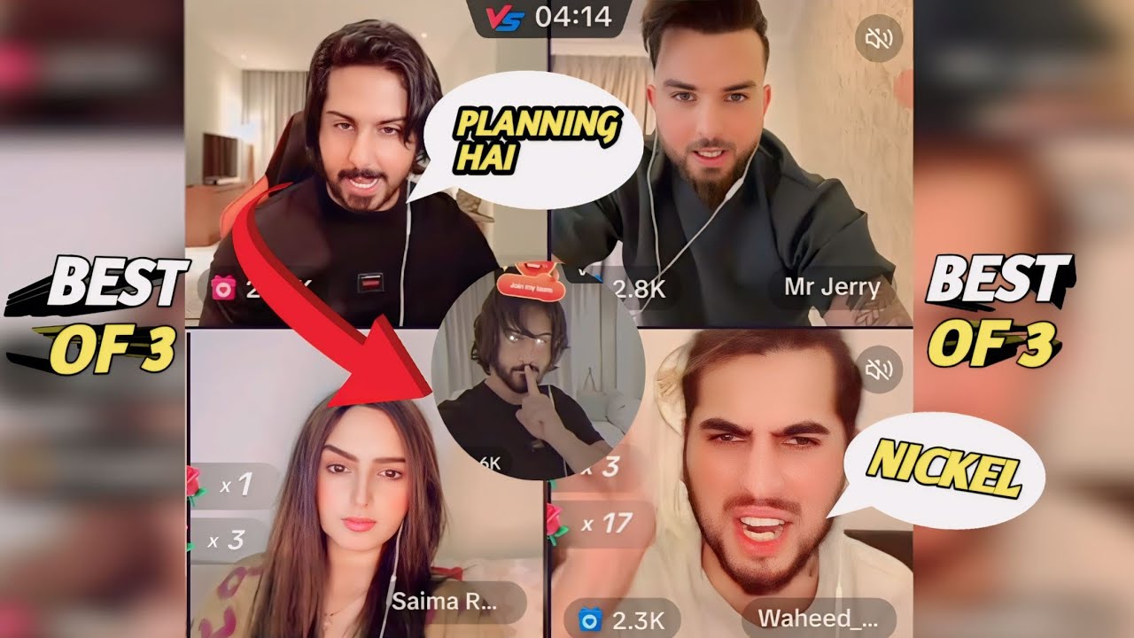 Yousif And Saima Vs Mr Jerry And Waheed 😱 | TikTok live match Yousf Vs Mr Jerry 😯