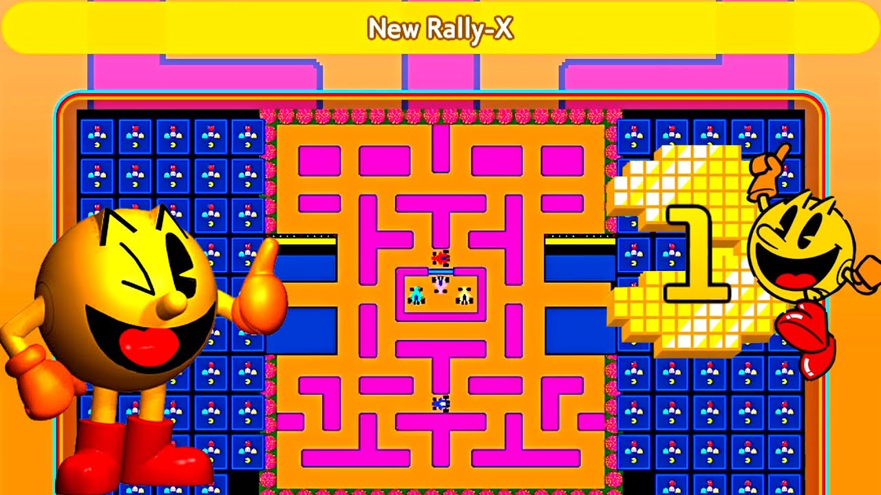 PAC-MAN 99 🍒 First Place Victory Win 🍒 New Rally-X Design #10