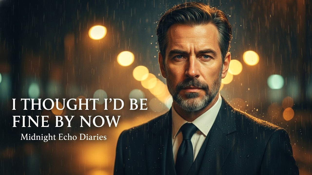 🎵 I Thought I’d Be Fine By Now – Midnight Echo Diaries | Emotional Sad Ballad (Official Lyric Video)