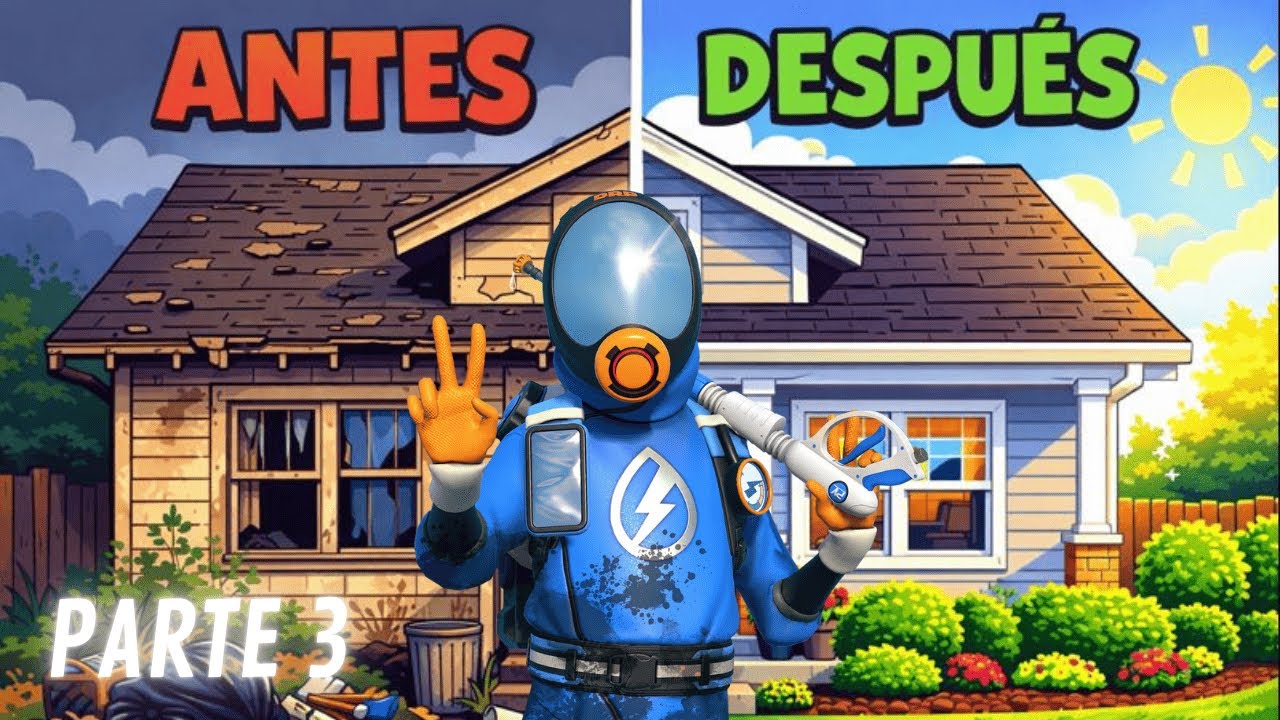 PowerWash Simulator 2 - Podremos limpiar 10 años de suciedad💩 en esta casa🏠??? Parte 3 (FINAL)