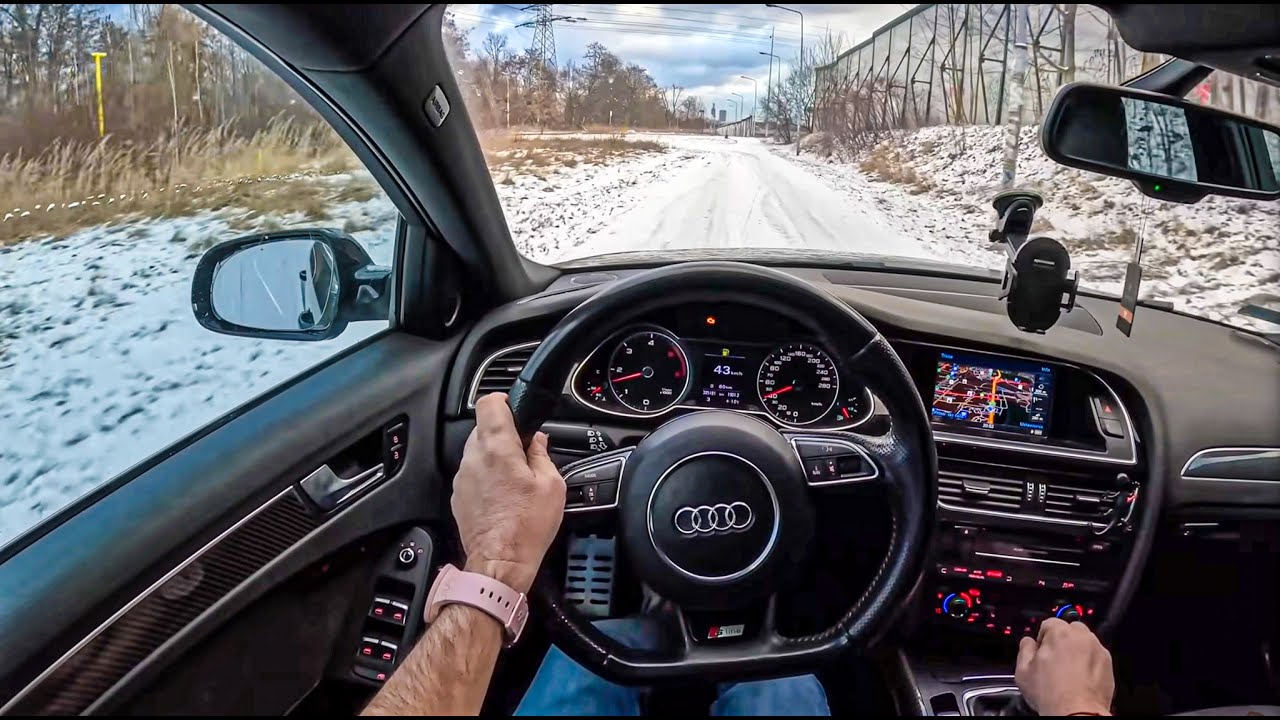 Audi A4 B8 | 2.0 TDI Quattro 170 HP | POV Test Drive