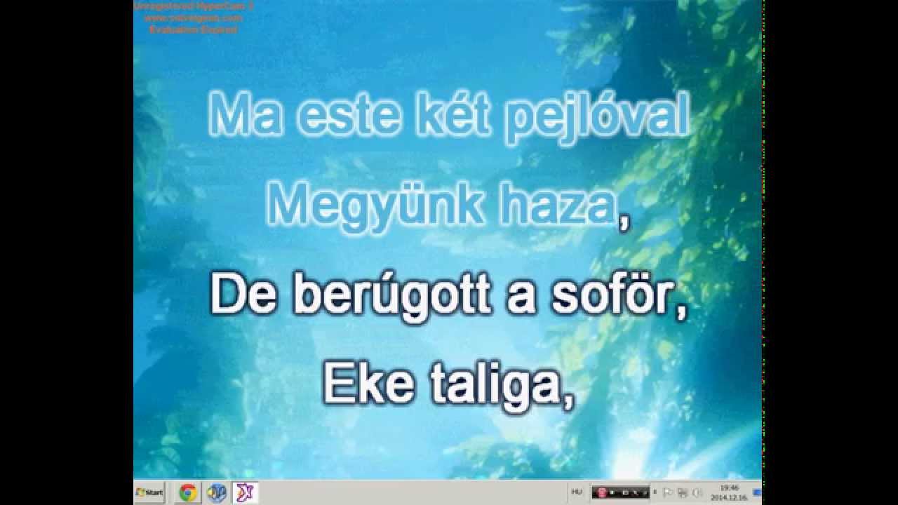 Delta két pejló karaoke