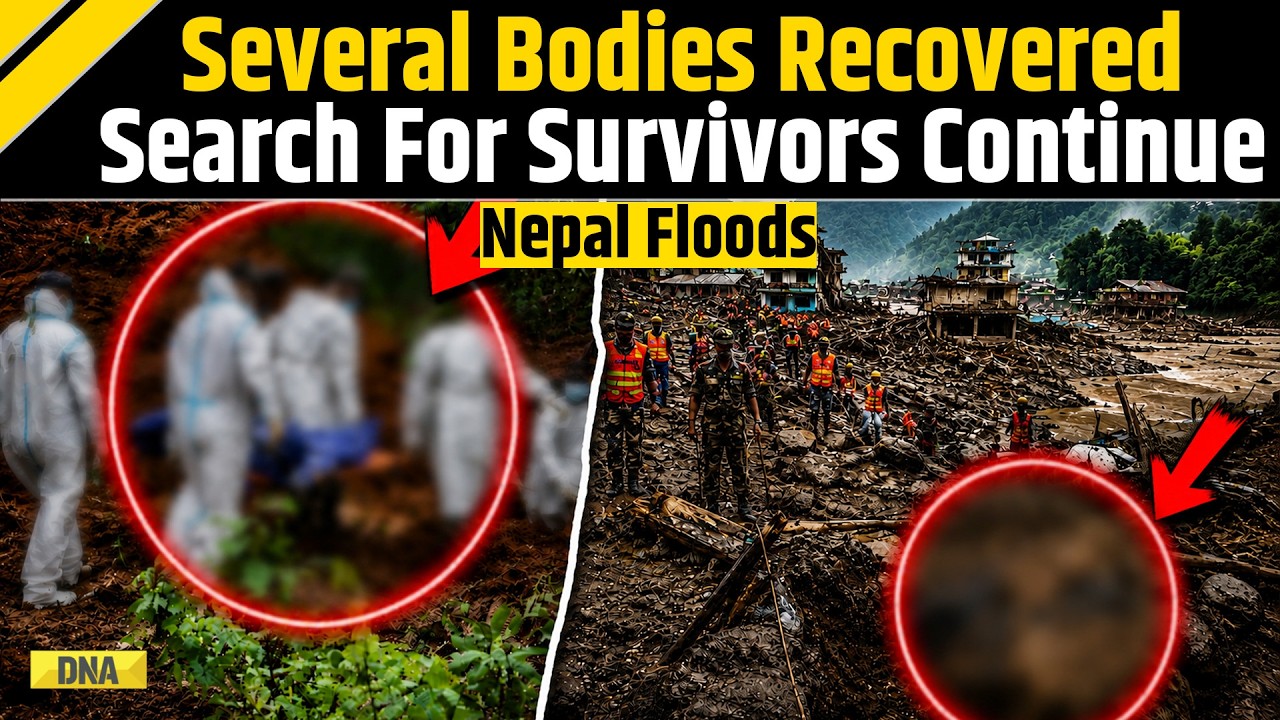 Nepal Floods: Rescuers Recover Dead Bodies Of Flood Victims After Deluge Wipes Out Villages In Nepal