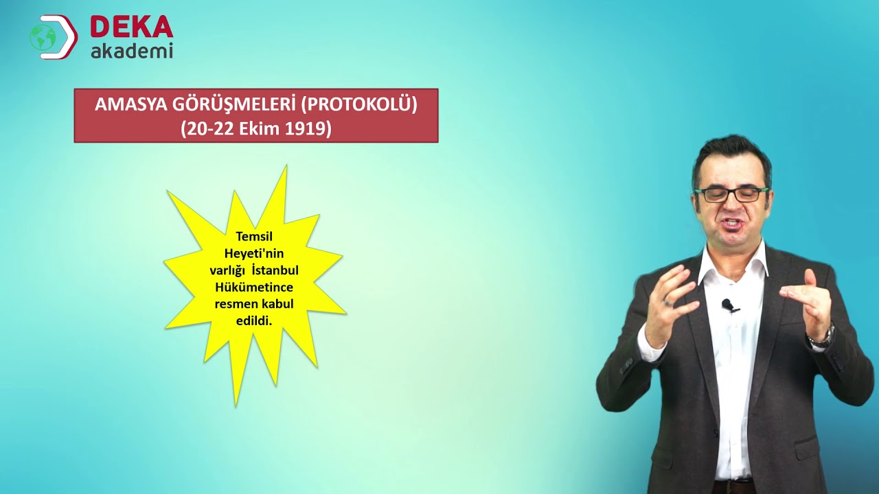 091 - Kpss - Tyt / Ayt - Amasya Görüşmeleri - Temsil Heyeti'nin Ankara'ya Gelmesi - Birol Yetimoğlu