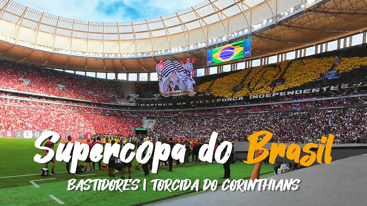 Fotografando a TORCIDA DO CORINTHIANS na SUPERCOPA do Brasil 2026 | POV com DJI Action 4