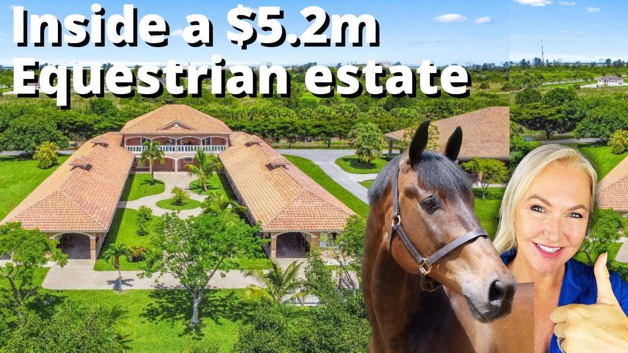 Inside a $5.2m Year Round Equestrian Estate Loxahatchee, FL. #wellingtonrealestate #equestrian