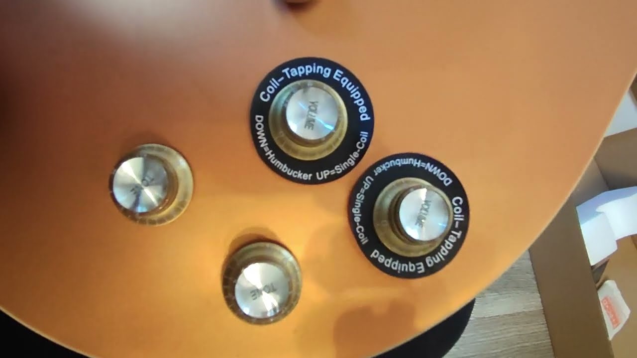 Harley Benton SC-25TH Firemist Gold Unboxing i pierwsze wrażenie wizualne