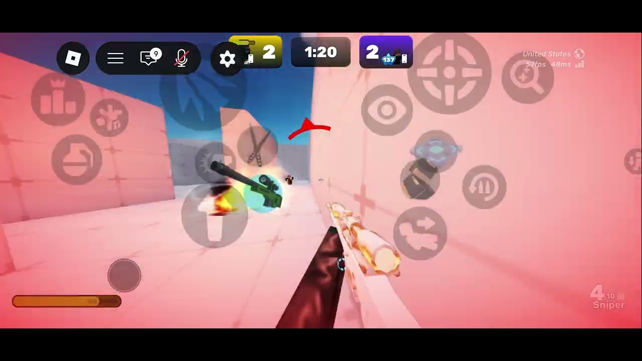 Rivals but high fov and sens
