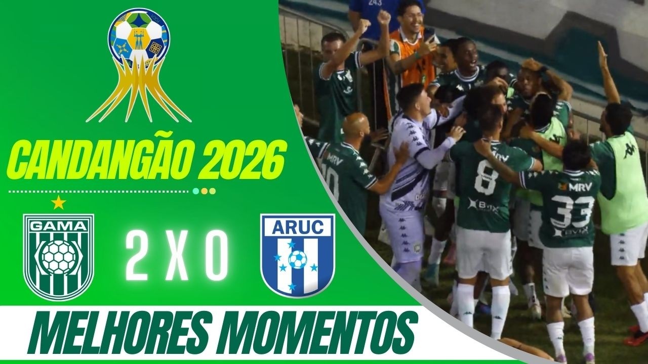 MELHORES MOMENTOS - GAMA X ARUC - CANDANGÃO 2026