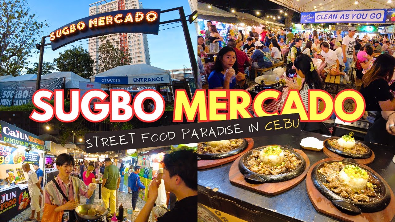 Sugbo Mercado Food Park | Street Food Night Tour in IT Park Cebu City