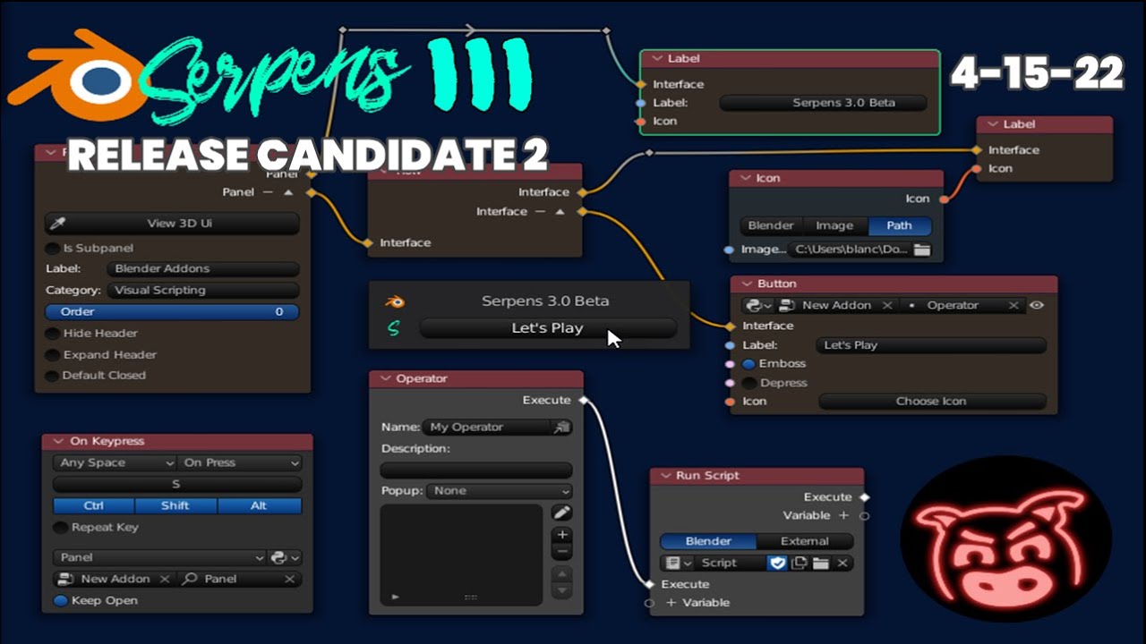 Serpens III RC2 Properties and Blend Data Browser Intro