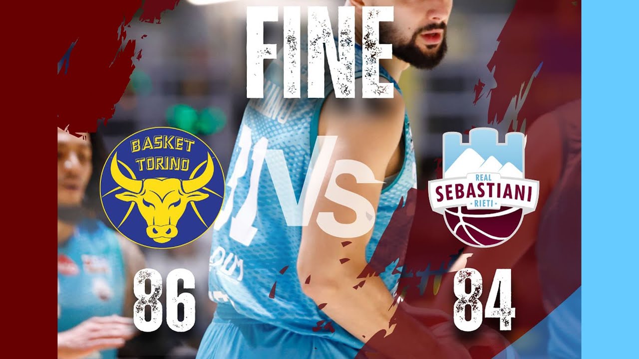 TORINO VS REAL SEBASTIANI RIETI  - Campionato di Pallacanestro  Serie A2  2023/24
