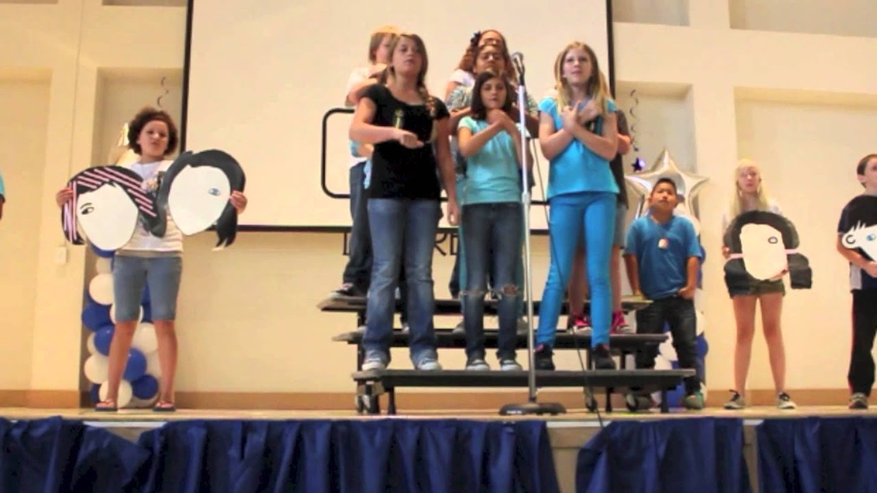 Bagdad Elementary Mrs. Sanchez 5th Grade Class Talent Show 2012-2013
