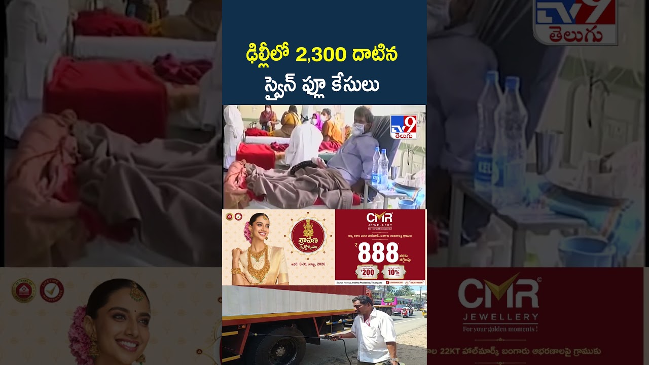ఢిల్లీలో 2,300 దాటిన  స్వైన్ ఫ్లూ కేసులు -TV9