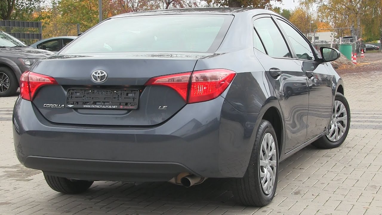 2019 Toyota Corolla LE Sedan 1.8L (132 HP) TEST DRIVE
