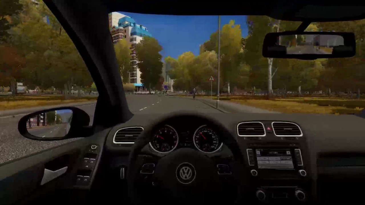 Volkswagen Golf 6R - Day Drive - City Car Driving