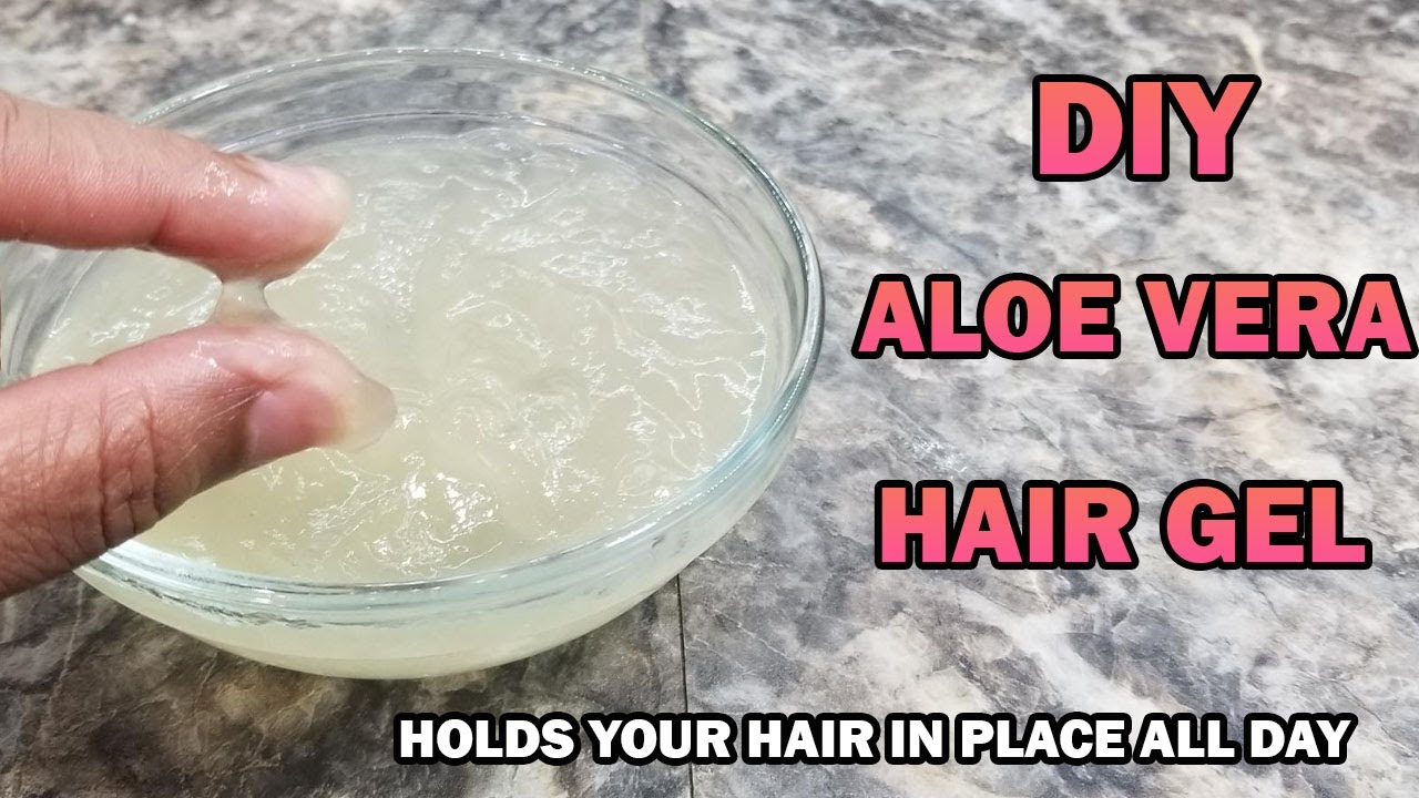 Homemade Aloe Vera Hair Gel