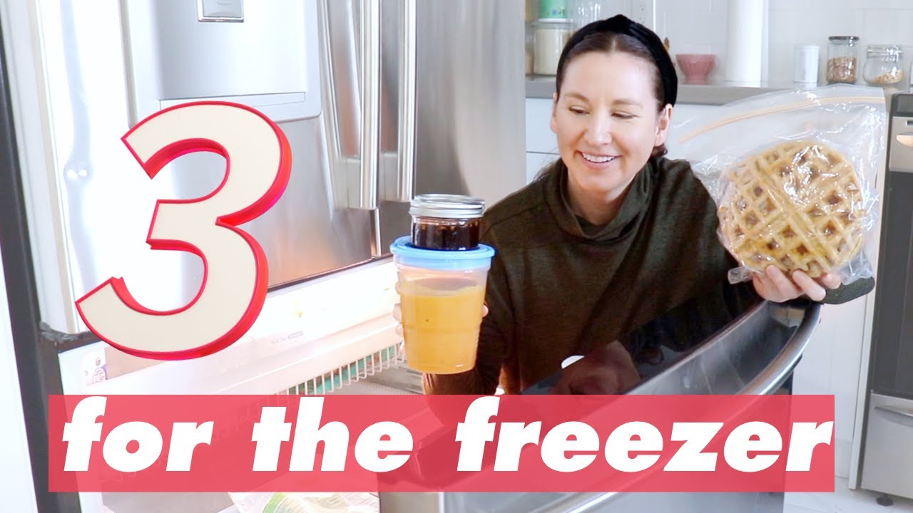 Keep THESE in your Freezer to SAVE you Time during the Week!