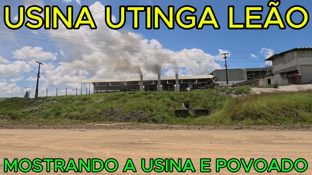 USINA UTINGA LEÃO | MOSTRANDO A USINA E POVOADO | Rio Largo - AL | 4K UHD