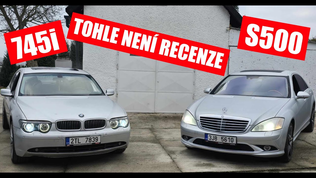 Mercedes S500 vs. BMW 745i