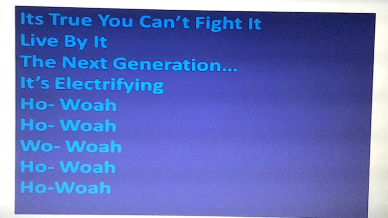 electric youth by debbie gibson (lyrics)