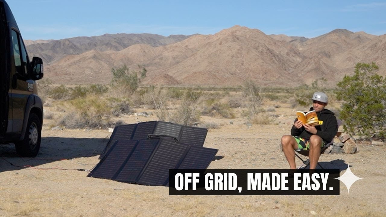 No Wiring Needed: Simple Solar Power for Camping & Inspired Off-Grid Life