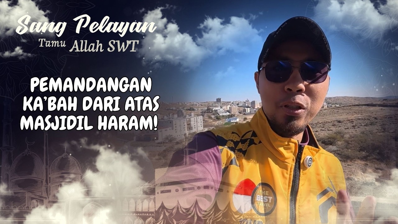 MASYAALLAH! MELIHAT KA’BAH DARI ROOFTOP MASJIDIL HARAM BIKIN HATI BERGETAR