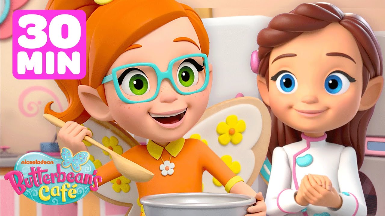 Poppy's Best Dessert Treats! w/ Butterbean & Dazzle | 30 Minute Compilation | Shimmer and Shine