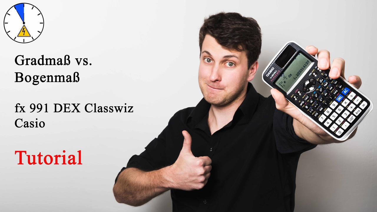 9 Umschalten zwischen Gradma&szlig; und Bogenma&szlig; - Tutorial - Casio fx 991 DEX Classwiz #ET5M