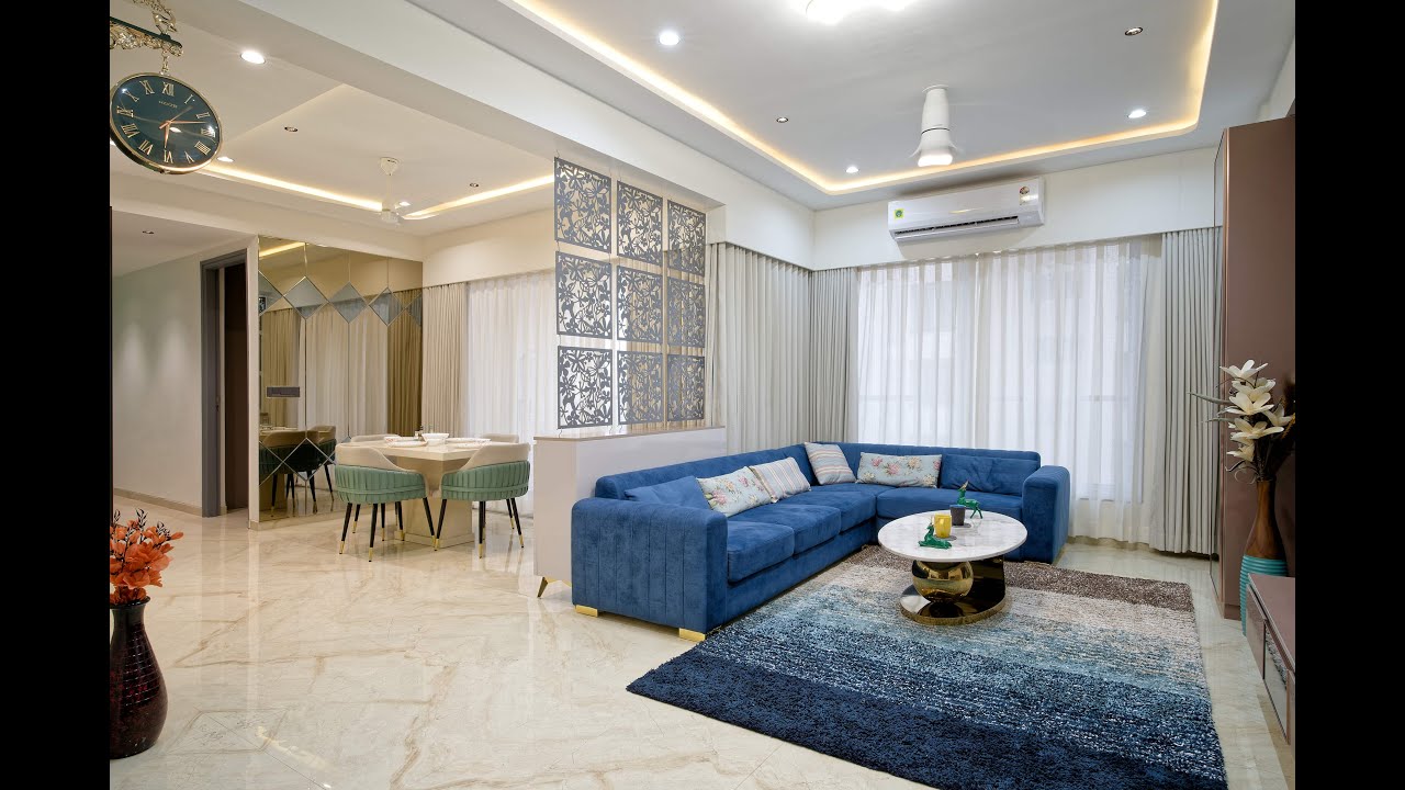 Top 3 BHK Interior Design Project in Gandhinagar | LEOZ Turnkey Project @ Kudasan
