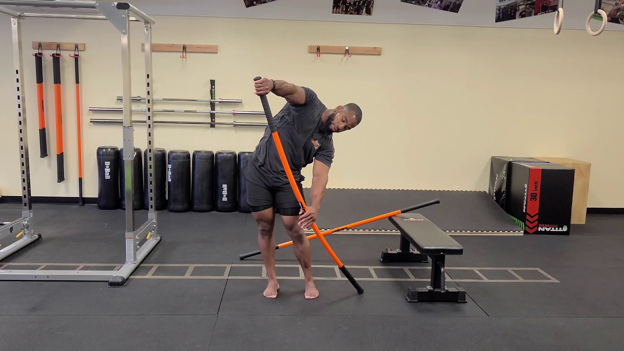 40-Minute Stick Mobility Workout by Ray Bailey #13- Core Training