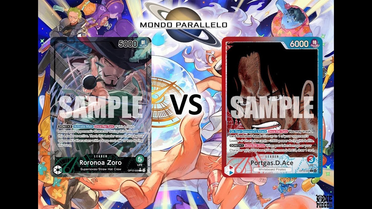 Green Zoro VS Red Blue Ace | One Piece TCG [OP13] EP470