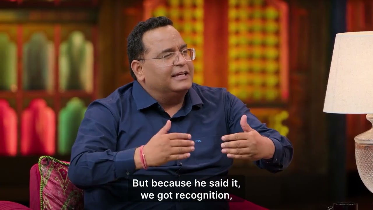 Vijay Shekhar Sharma on The Great Indian Kapil Show Netflix | Startup India | By Paytm | #PaytmKaro
