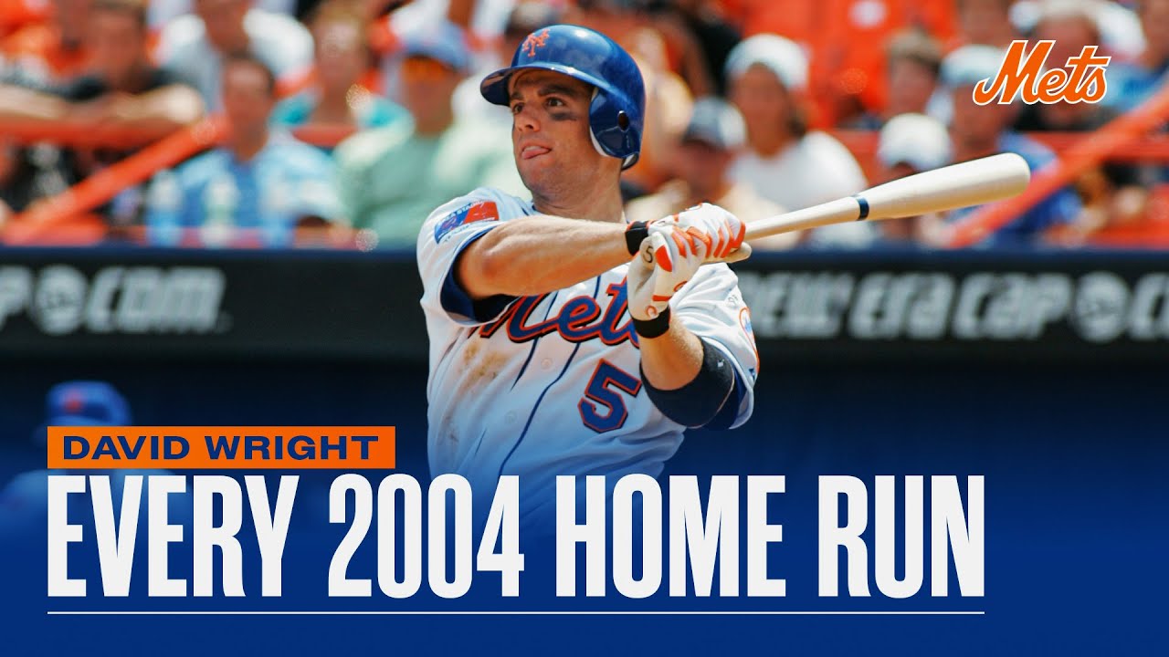 Every David Wright Home Run | 2004 Season