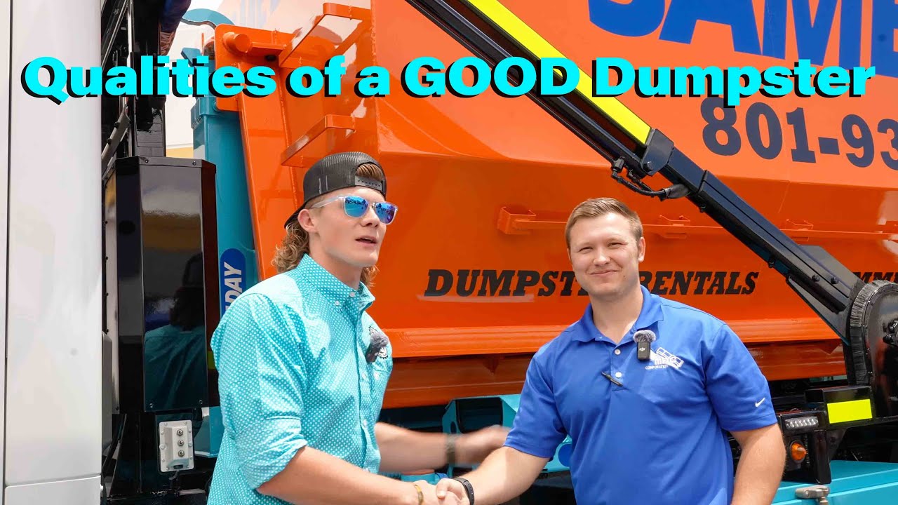 What Traits Make a Good Dumpster? Dumpster Walk Around with Mac Corp
