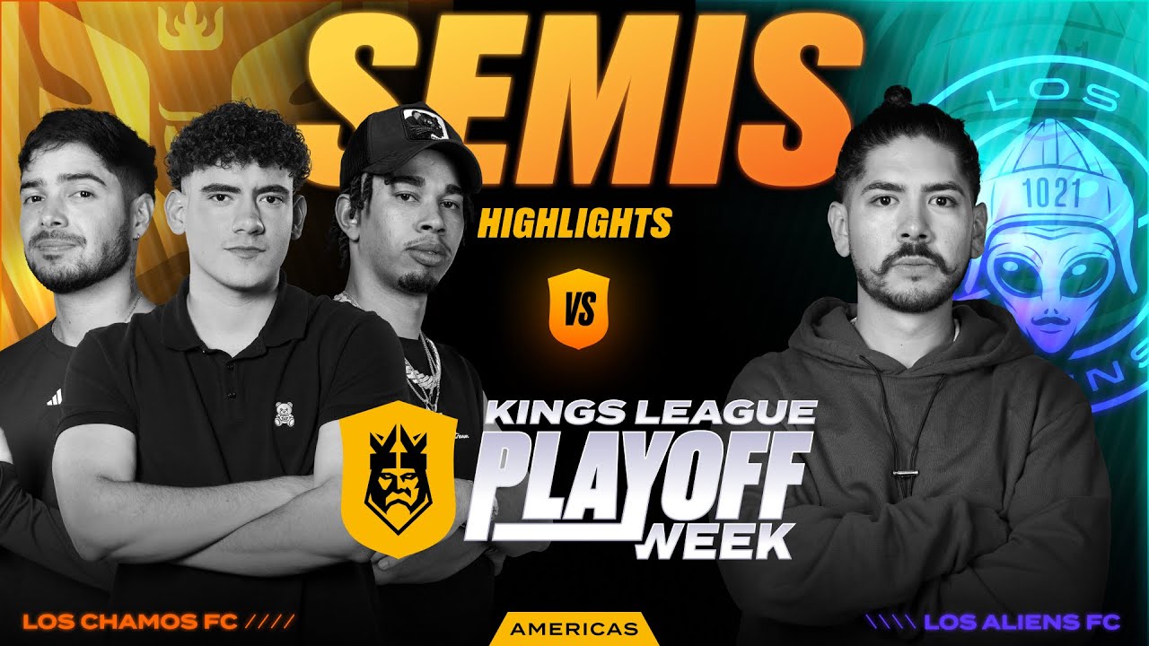Chamos FC de TheDonato & Yolo & RDjavi VS Aliens FC de Castro1021 │Resumen Semifinal (7-7) (3-2)