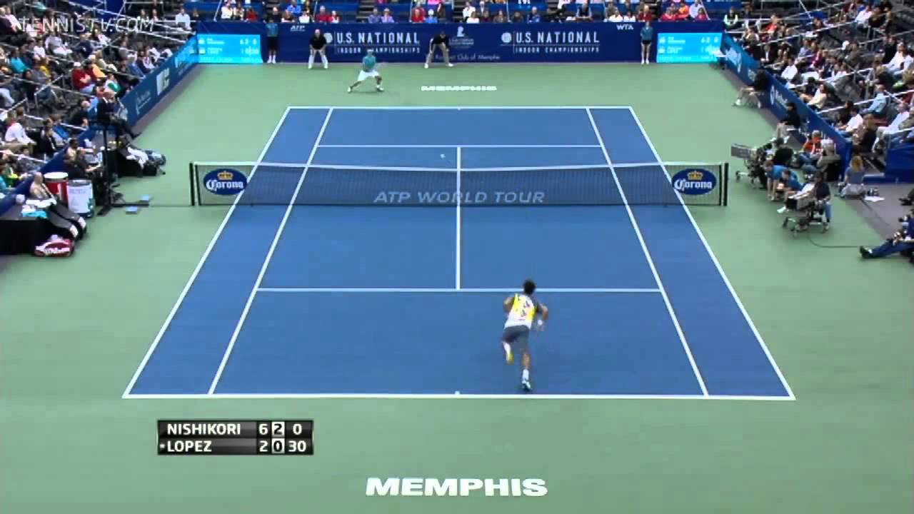 ATP Memphis 2013 Final - Kei Nishikori vs Feliciano Lopez (HD)