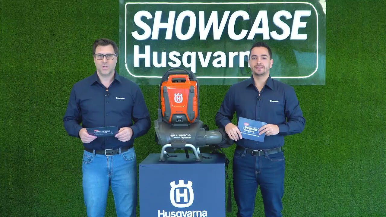 Lançamento Soprador Costal a Bateria Husqvarna 550iBTX