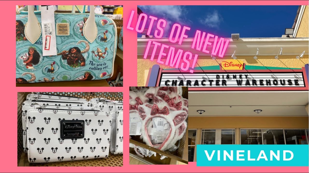 Disney Character Warehouse. Moana Dooney & Burke Bag, Lounge Fly wallet and tons of pins 4-10-22