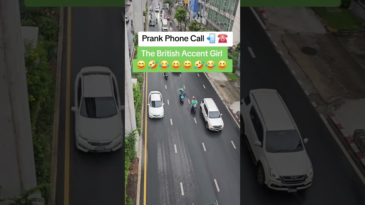Prank Phone Call- The British Accent Girl 😄 | Subscribe for more 