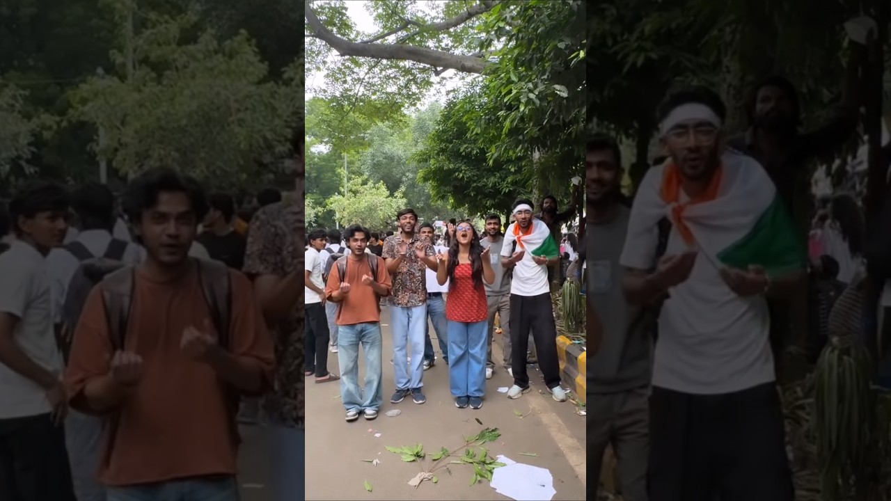 GenZ Peaceful Protest at Jantar Mantar | CJP | GenZ | Neet Exam | Rahhul Pahadi Vlogz