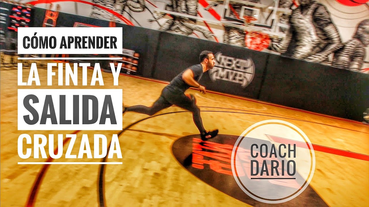 Cómo hacer la finta y salida cruzada - Coach Dario - Basketballfundamentals